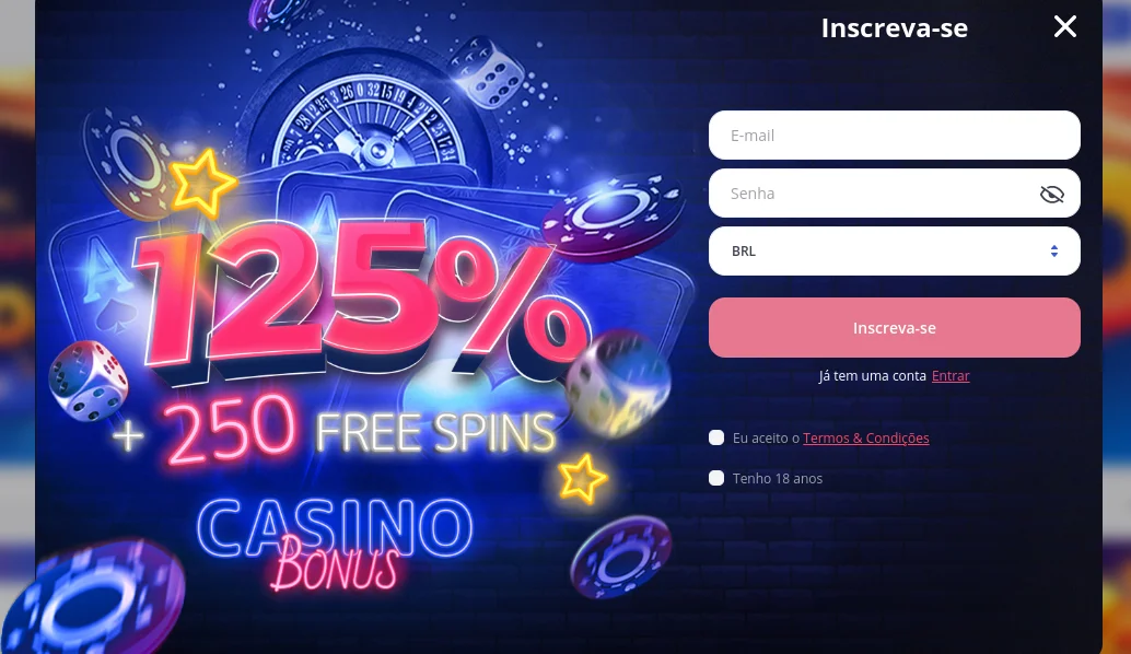 Glory Casino inscrever